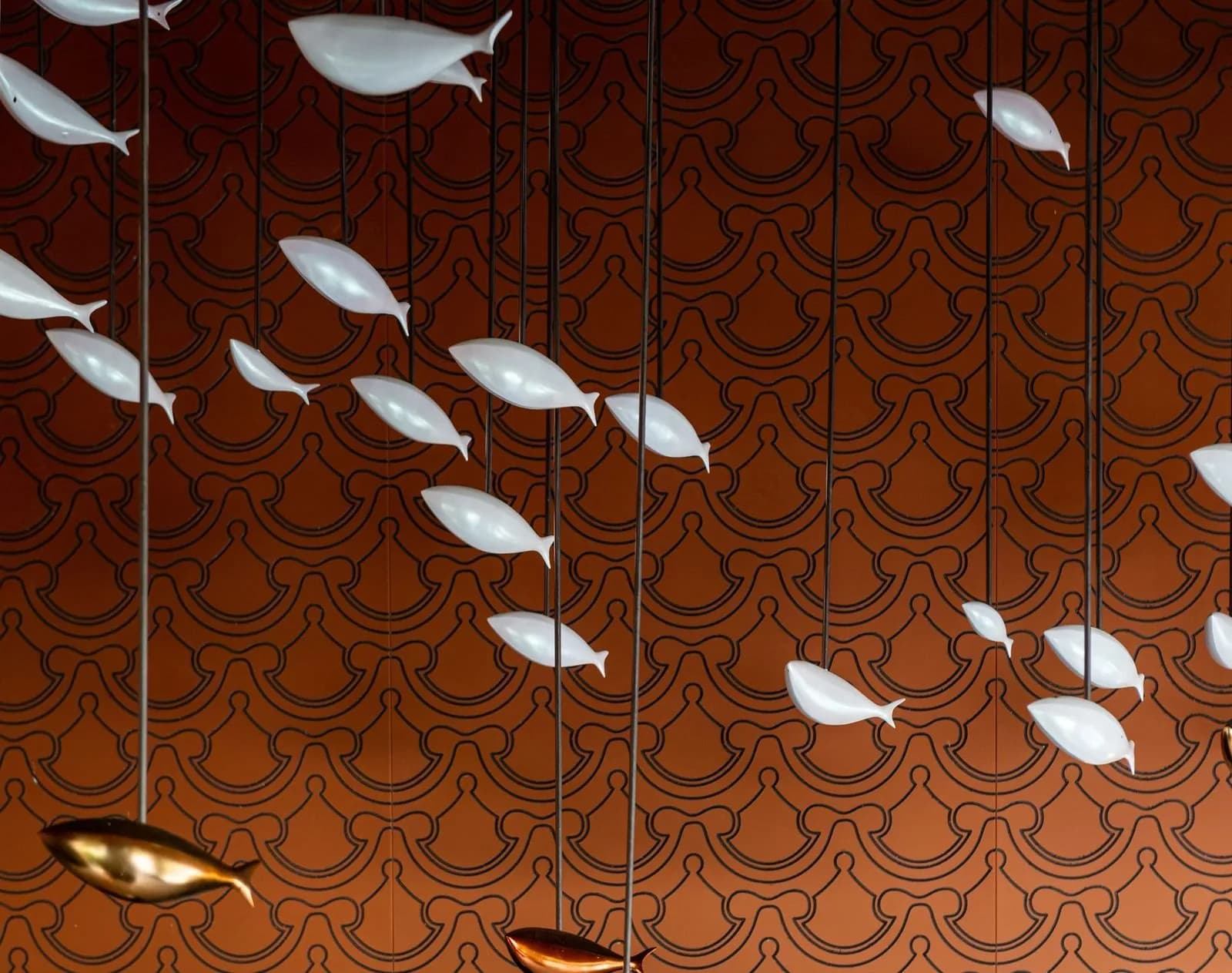 The Poem Hotel art wall